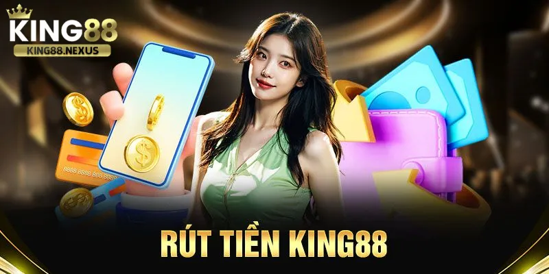 Rút tiền king88 Rút tiền King88 được xây dựng với quy trình tự động, đảm bảo người chơi nhận thưởng chỉ trong vòng vài phút